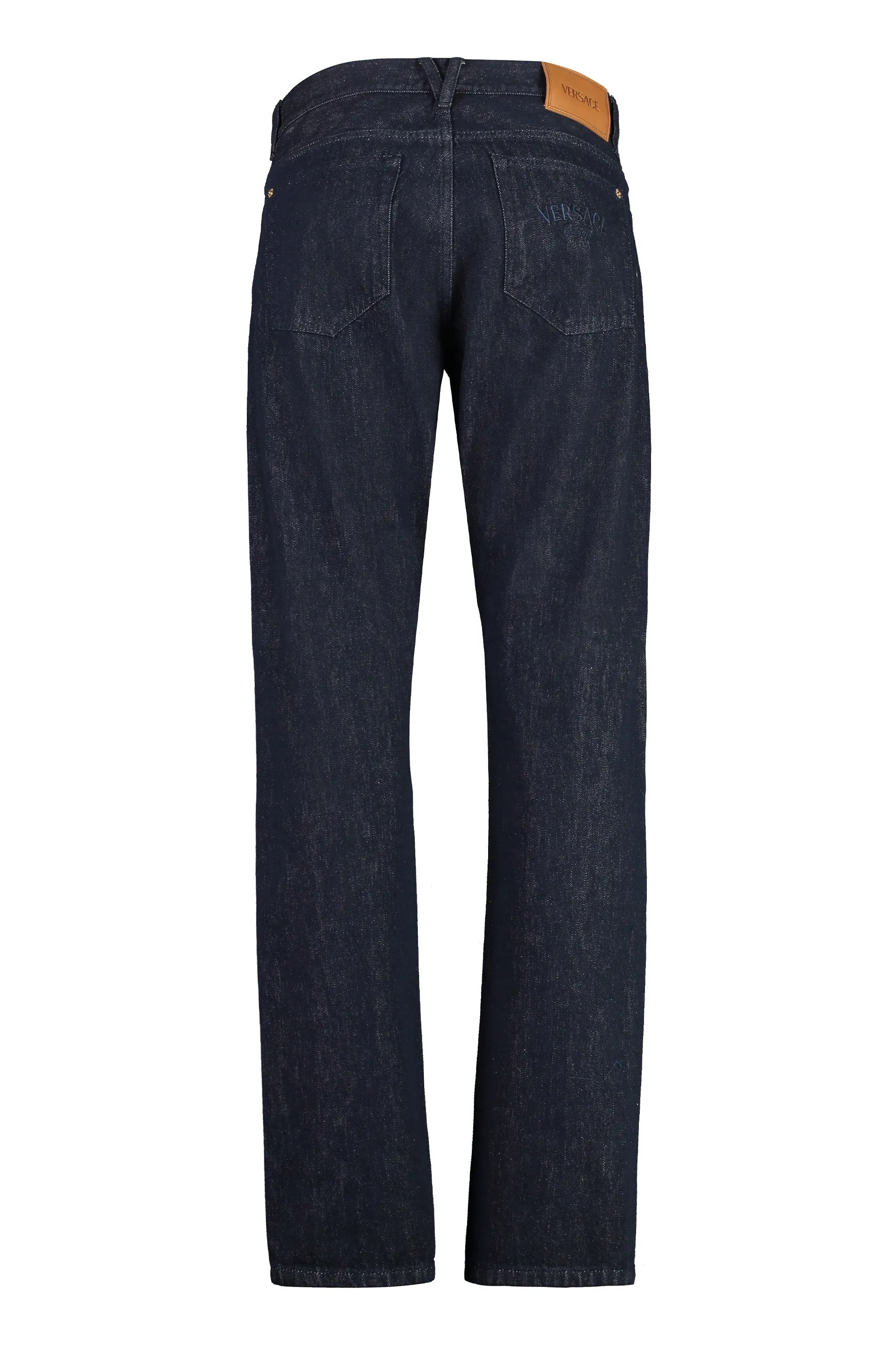 5-POCKET STRAIGHT-LEG JEANS sold by Lord & Taylor product image thumbnail 2