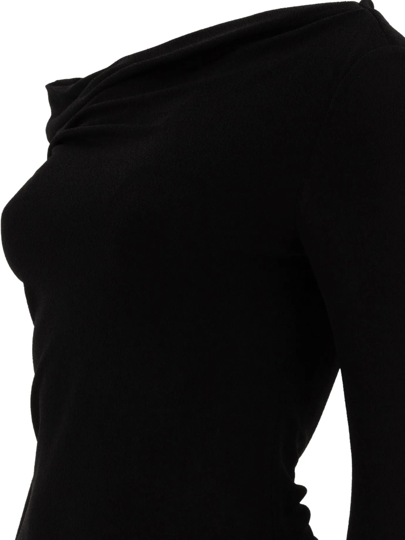 TOP WITH DRAPED COLLAR sold by Lord & Taylor product image thumbnail 4