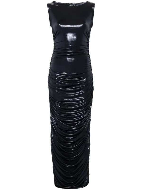 SHIRRED LONG DRESS sold by Lord & Taylor