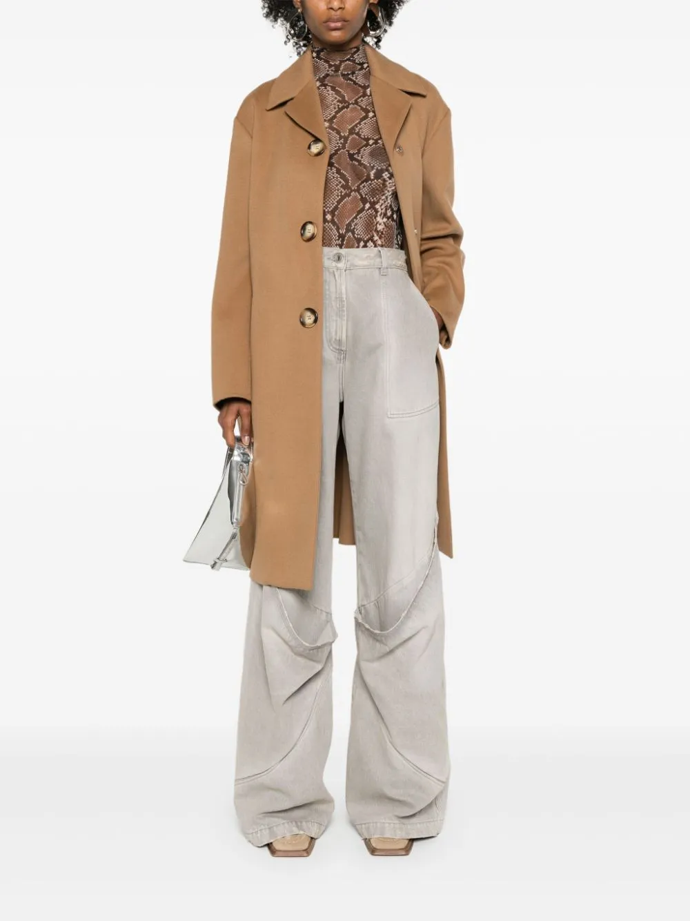 WOOL MIDI COAT sold by Lord & Taylor product image thumbnail 4