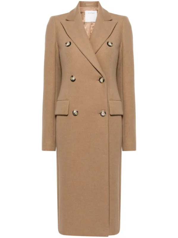 WOOL DOUBLE-BREASTED COAT sold by Lord & Taylor