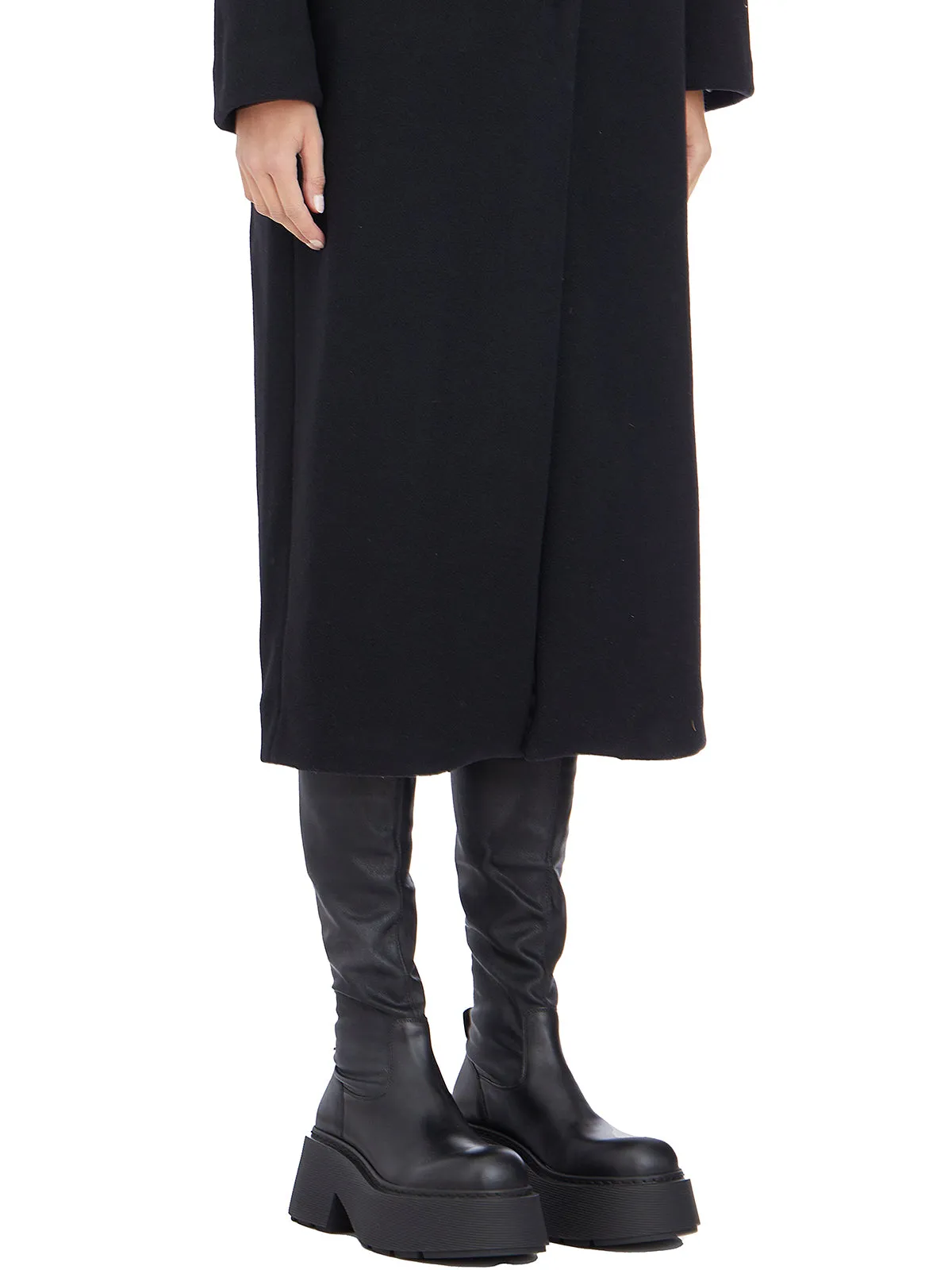 CAPPOTTO LUNGO IN LANA VERGINE sold by Lord & Taylor product image thumbnail 3