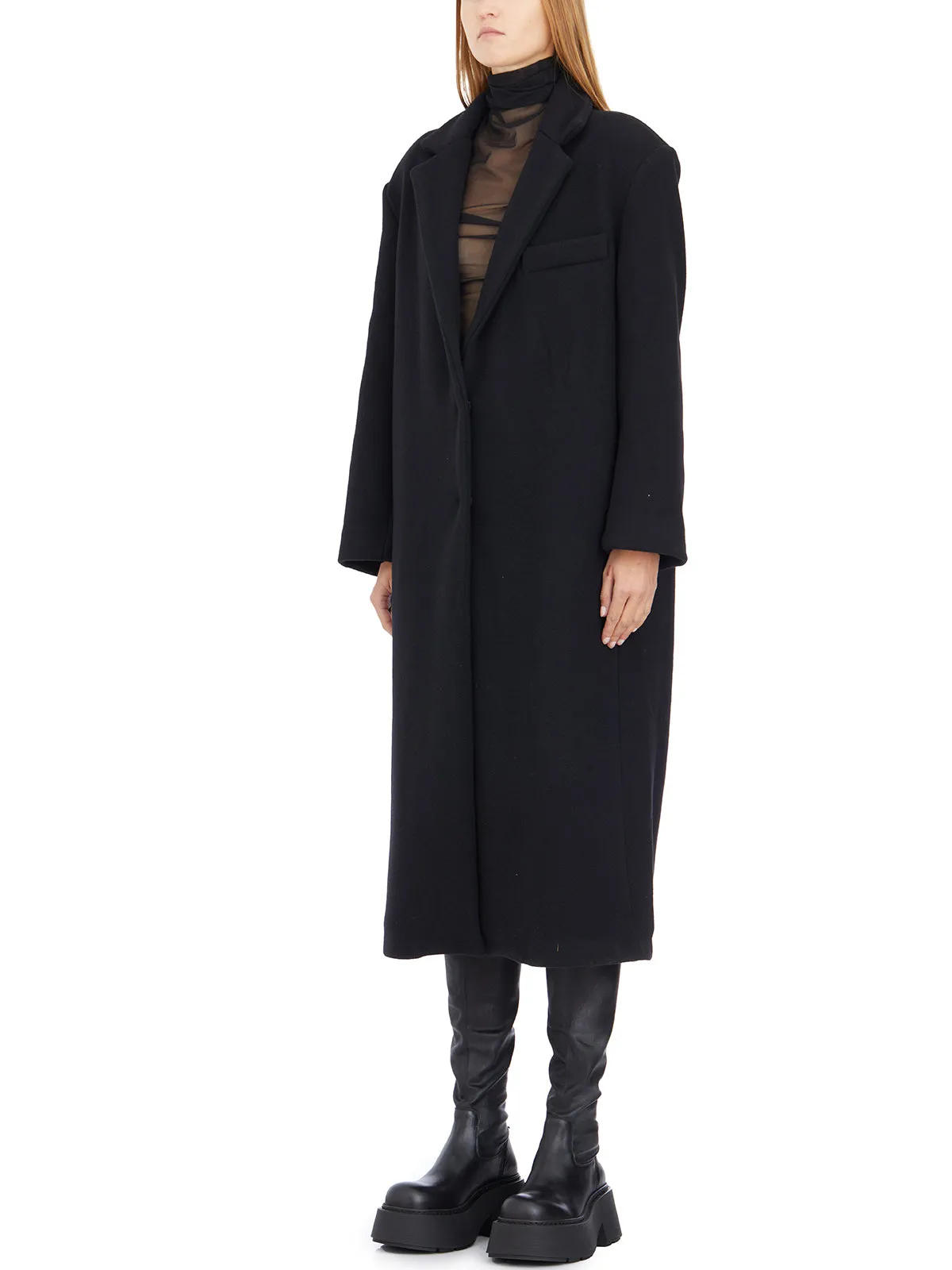 CAPPOTTO LUNGO IN LANA VERGINE sold by Lord & Taylor product image thumbnail 2