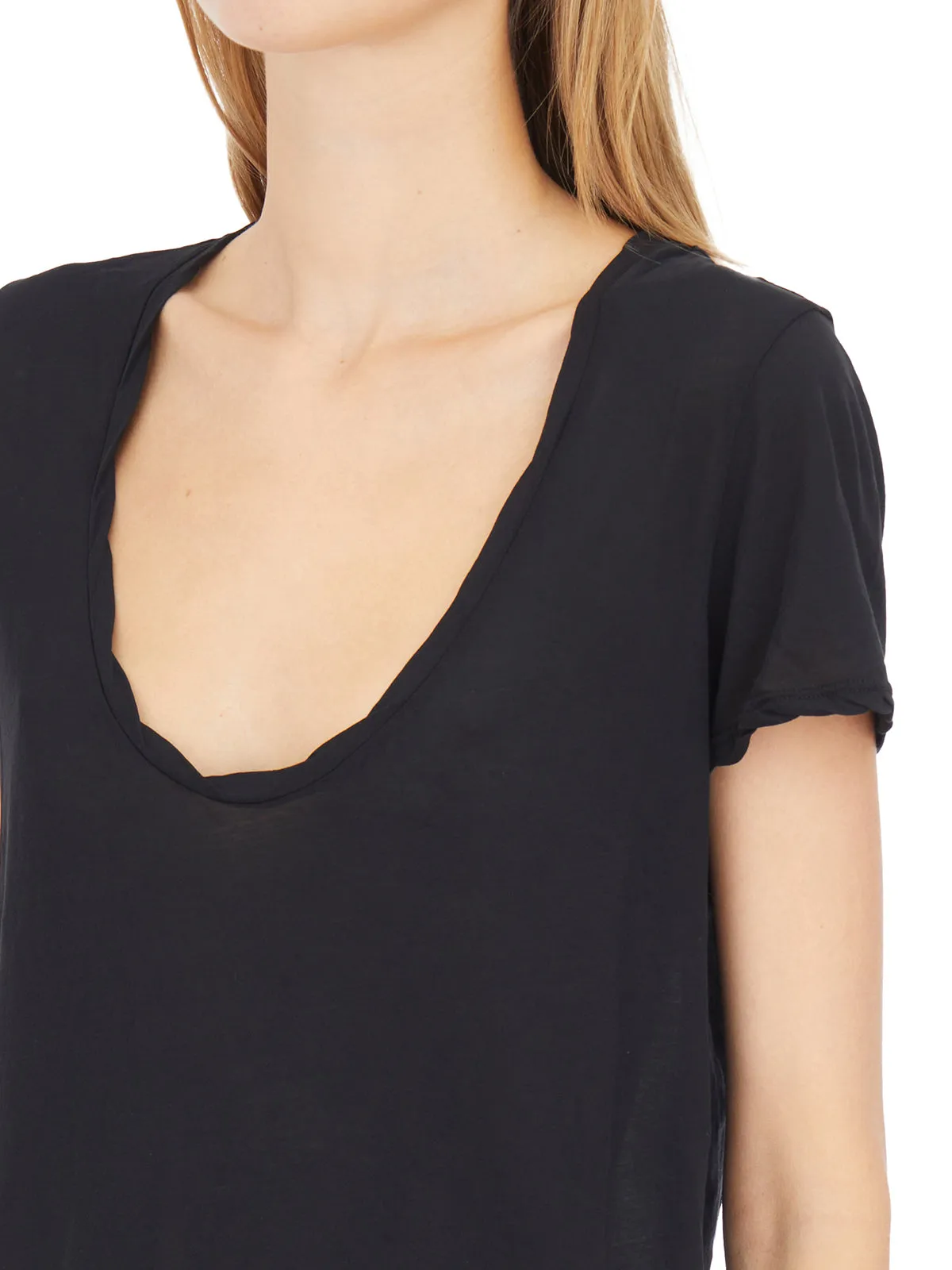T-SHIRT SCOLLO PROFONDO sold by Lord & Taylor product image thumbnail 3