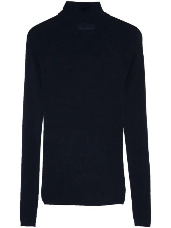 WOOL AND SILK BLEND HIGH-NECK SWEATER sold by Lord & Taylor