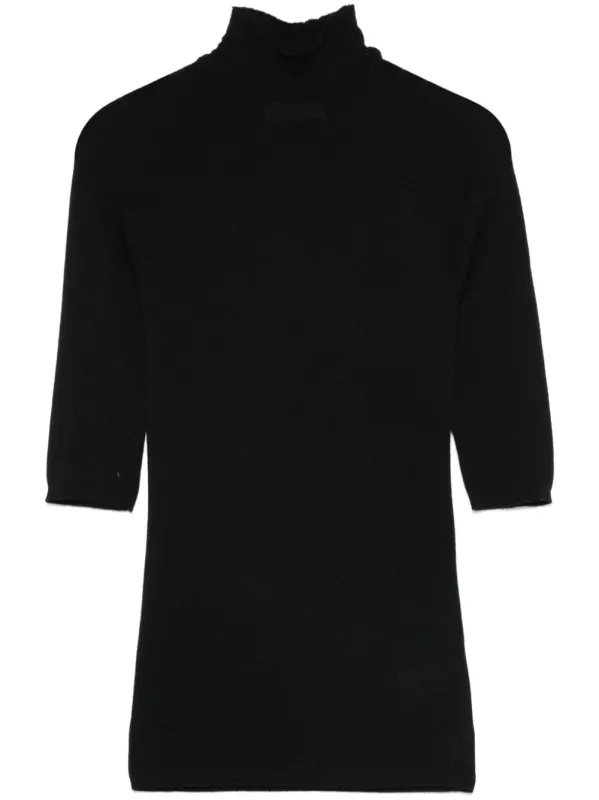 WOOL AND SILK BLEND HIGH-NECK SWEATER sold by Lord & Taylor