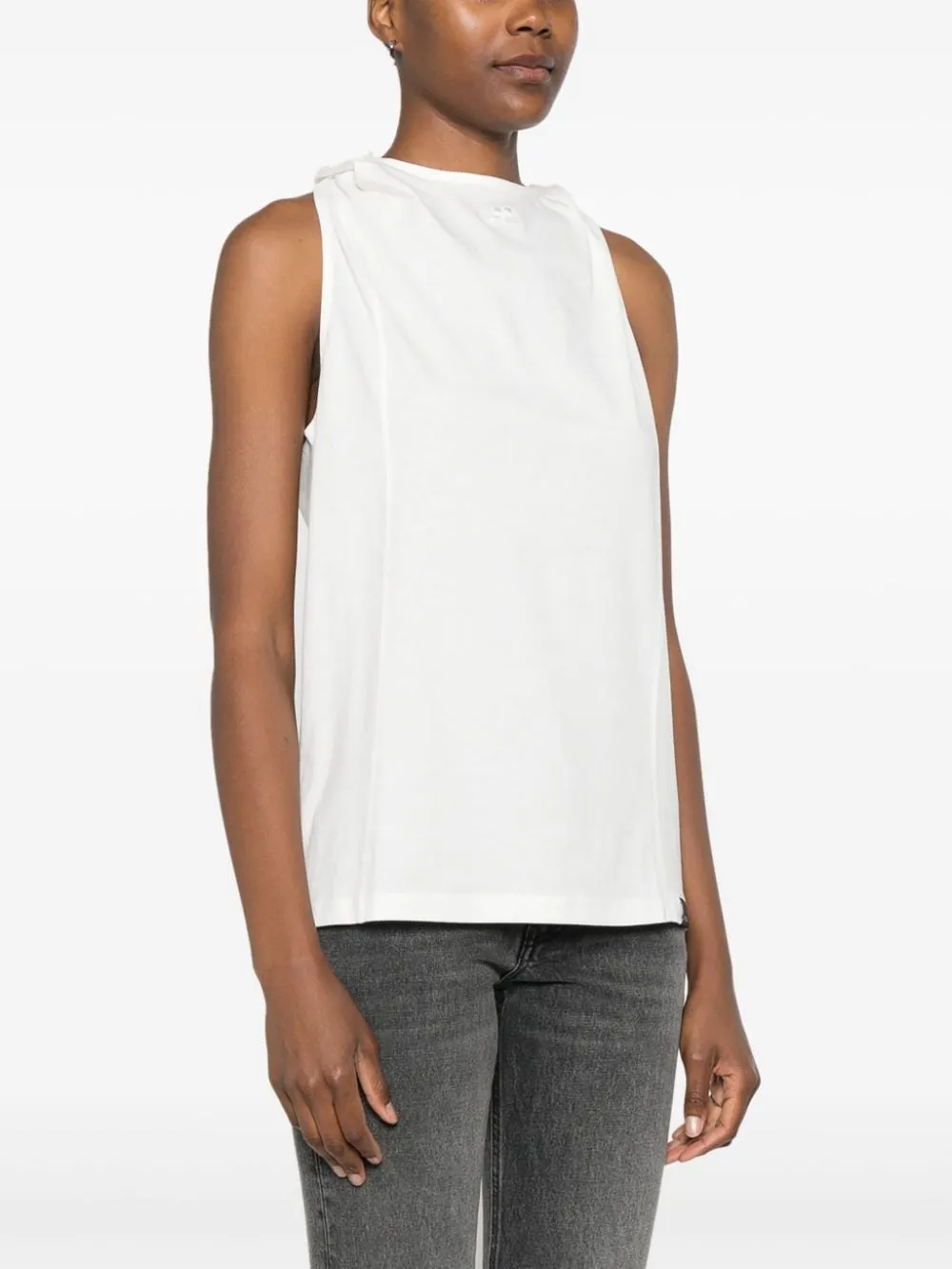 HOODED TANK TOP sold by Lord & Taylor product image thumbnail 3