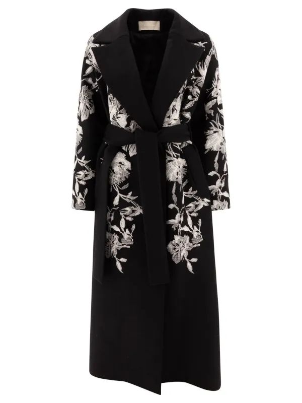 WOOL EMBROIDERED COAT sold by Lord & Taylor
