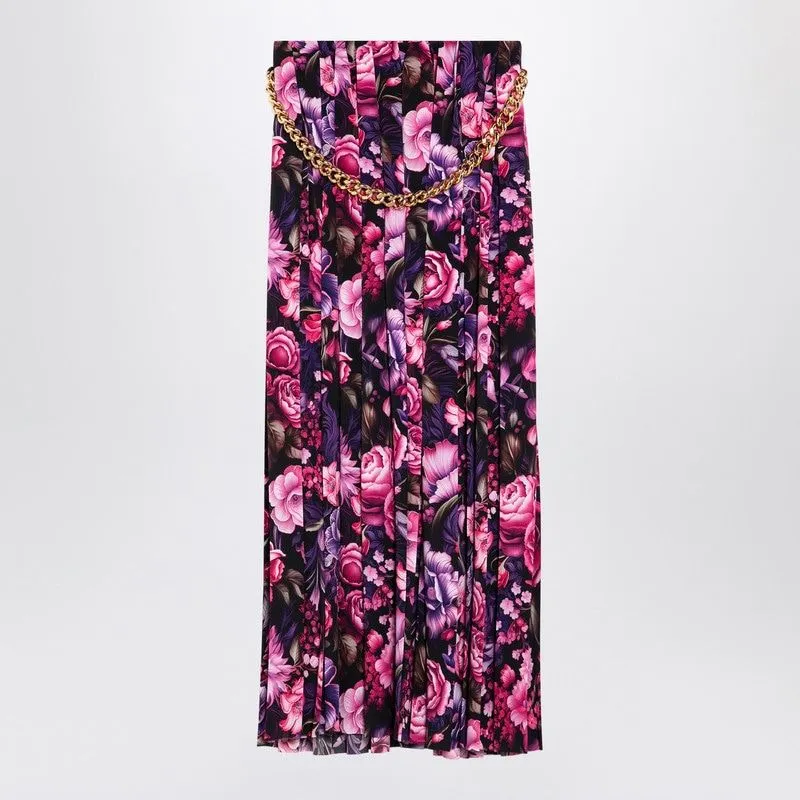 LONG PLEATED FLORAL SKIRT sold by Lord & Taylor
