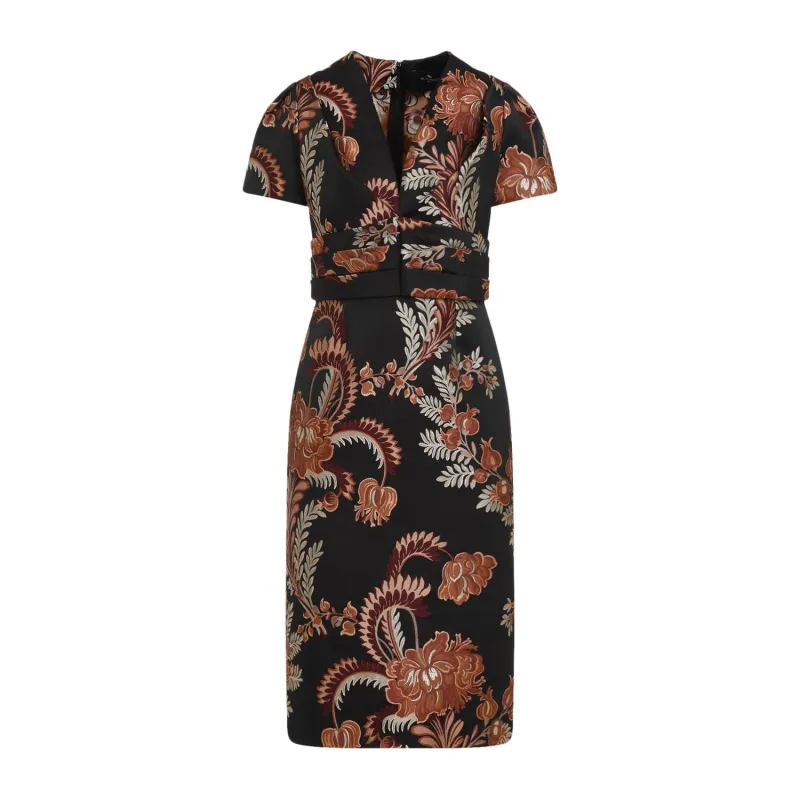 JACQUARD MIDI DRESS sold by Lord & Taylor