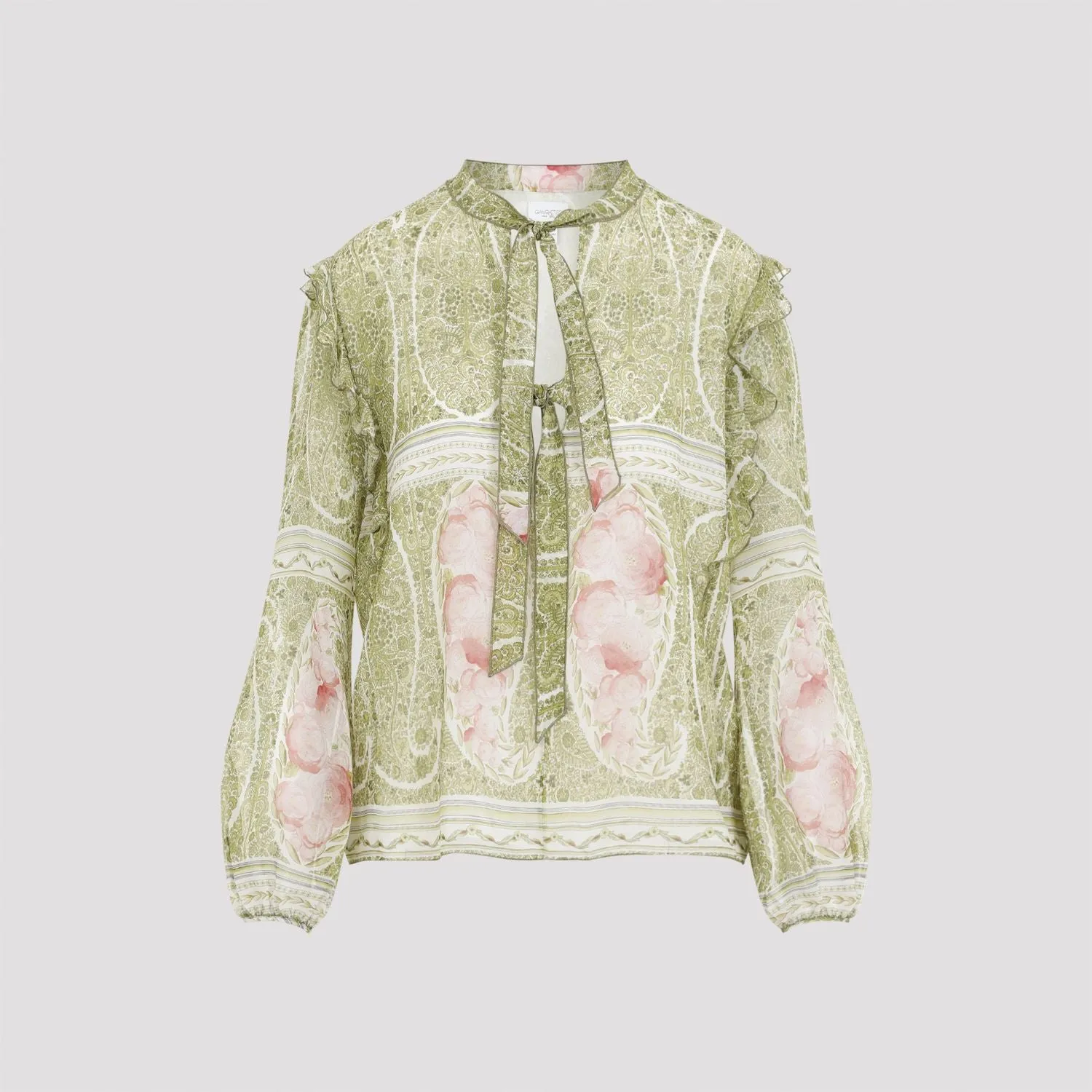 PRINTED BLOUSE sold by Lord & Taylor product image thumbnail 2