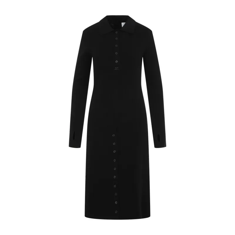 MULTI BUTTONS MIDI DRESS sold by Lord & Taylor