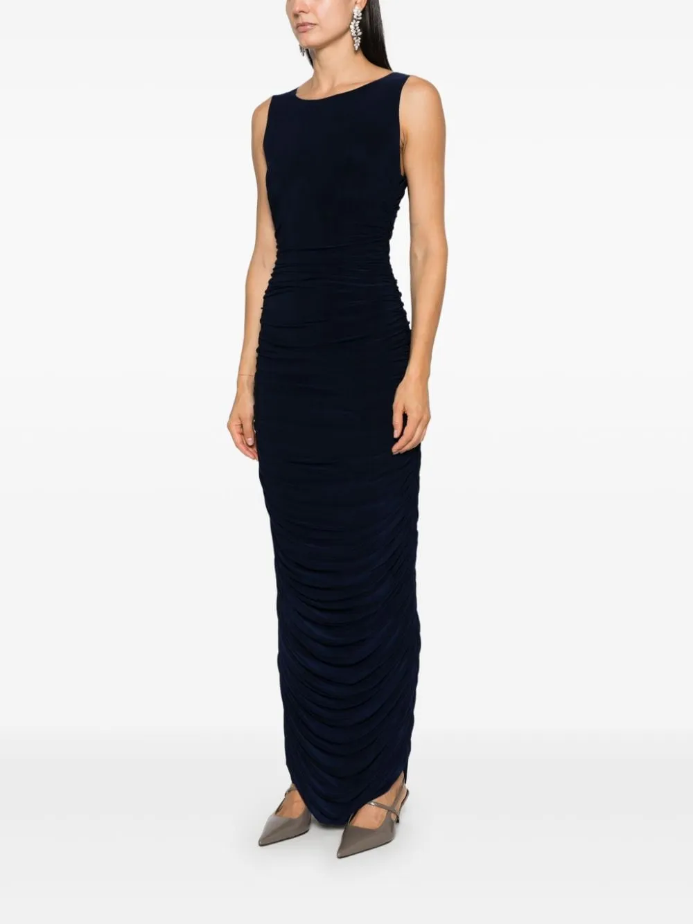 SLEEVELESS LONG DRESS sold by Lord & Taylor product image thumbnail 4