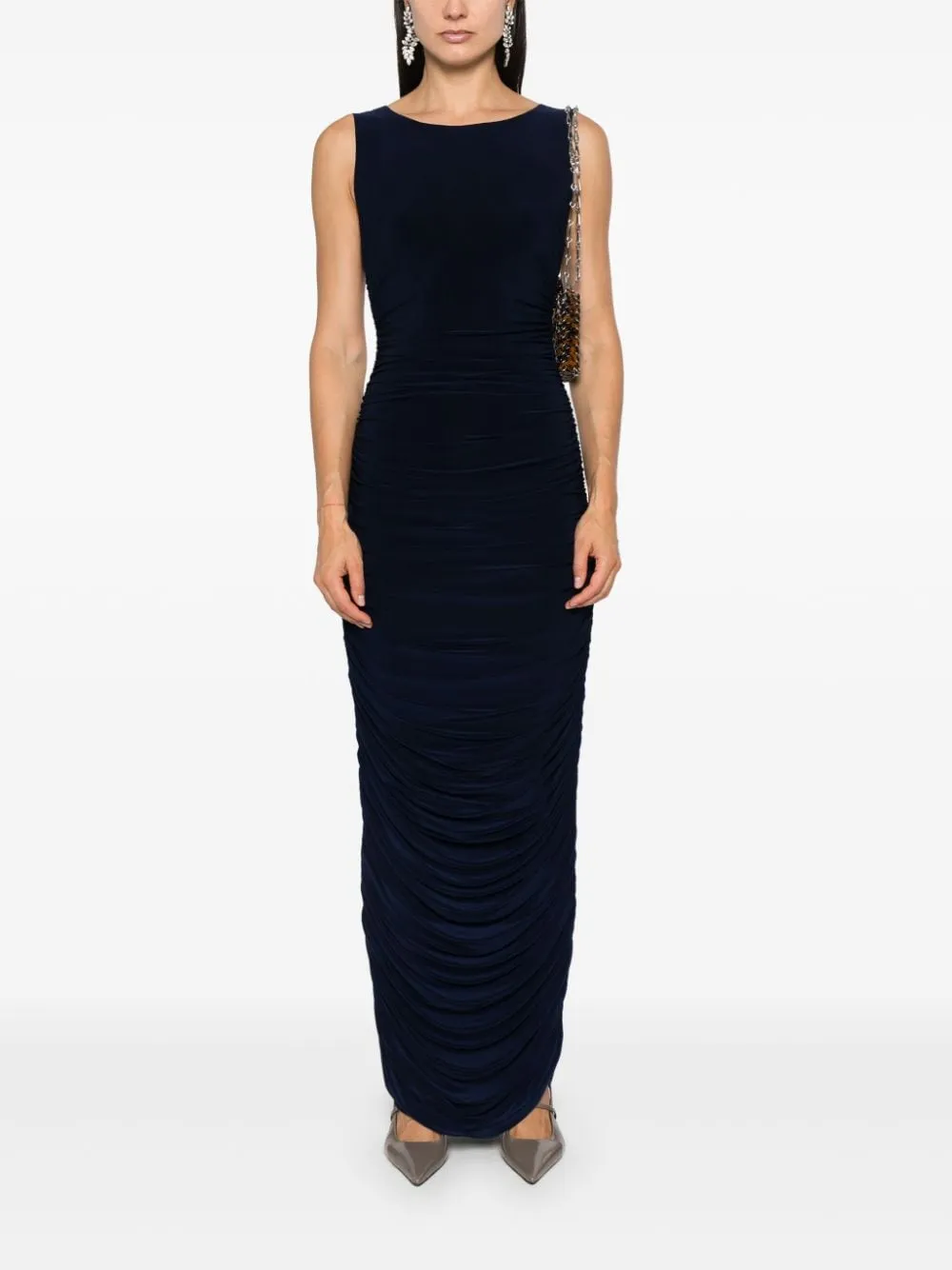 SLEEVELESS LONG DRESS sold by Lord & Taylor product image thumbnail 2