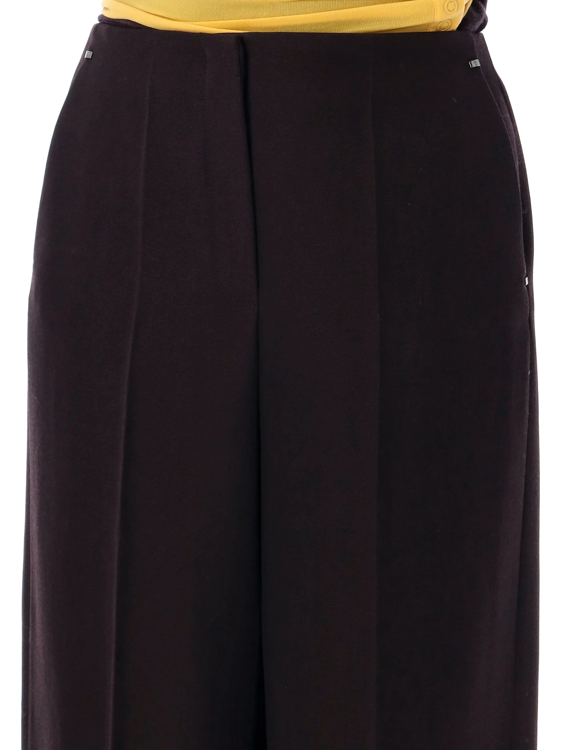 GRAIN DE POUDRE WOOL TROUSERS sold by Lord & Taylor product image thumbnail 3