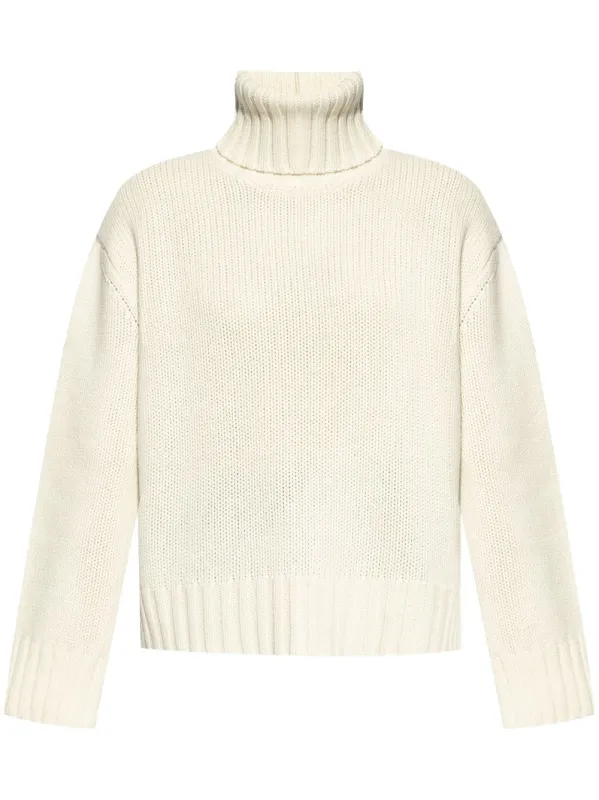 WOOL AND SILK BLEND TURTLENECK SWEATER sold by Lord & Taylor