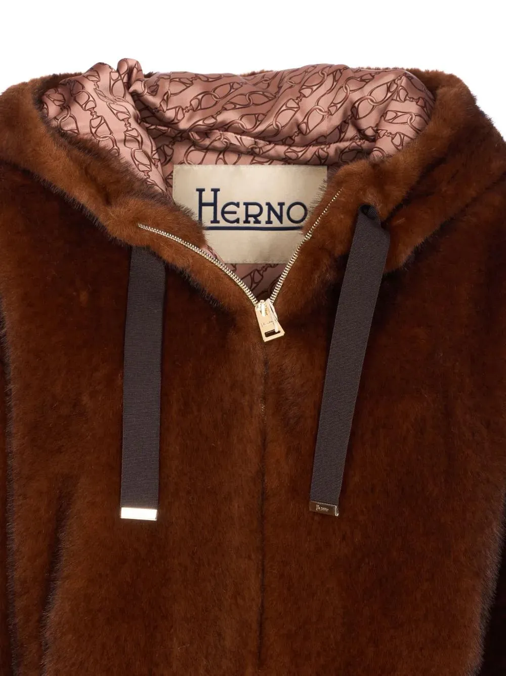 FAUX FUR JACKET WITH HOOD sold by Lord & Taylor product image thumbnail 3