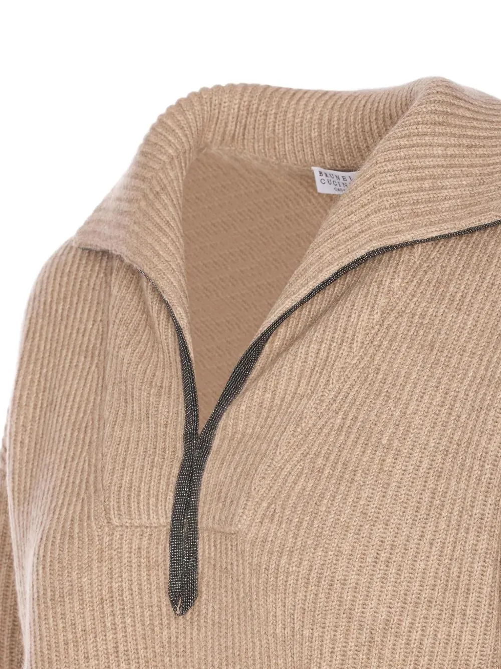 HALF-ZIP KNIT SWEATER sold by Lord & Taylor product image thumbnail 3