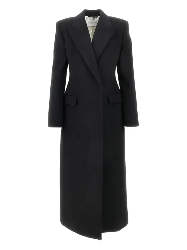 WOOL COAT WITH DOUBLE BREASTED DESIGN sold by Lord & Taylor