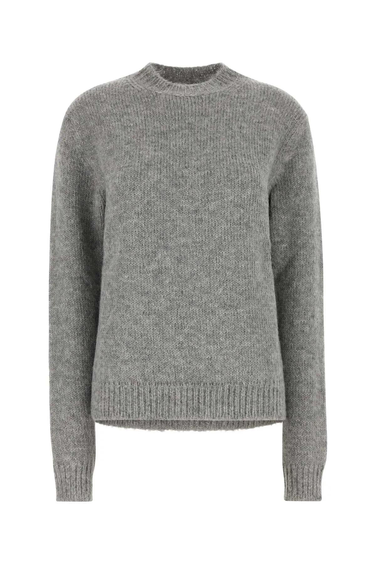ALPACA WOOL BLEND SWEATER WITH RIBBED CUFFS sold by Lord & Taylor
