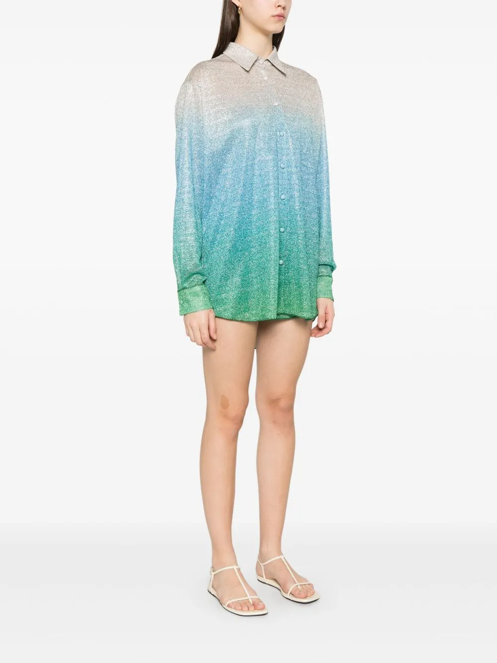 BUTTONED CLASSIC SHIRT sold by Lord & Taylor product image thumbnail 3