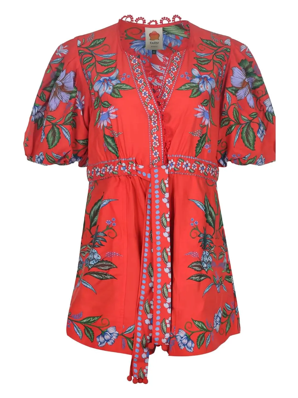 FLORAL PUFF SLEEVE DRESS sold by Lord & Taylor product image thumbnail 3