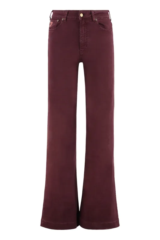 MISTRAL WIDE-LEG JEANS made by Lois jeans