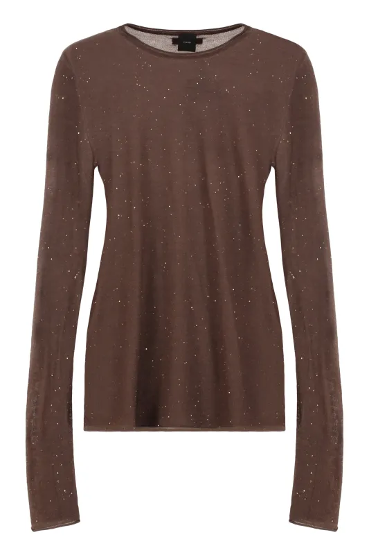 PICO LONG SLEEVE SEQUIN TOP sold by Lord & Taylor