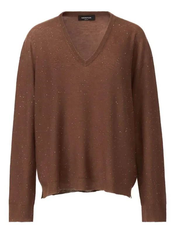 WOOL V-NECK SWEATER sold by Lord & Taylor