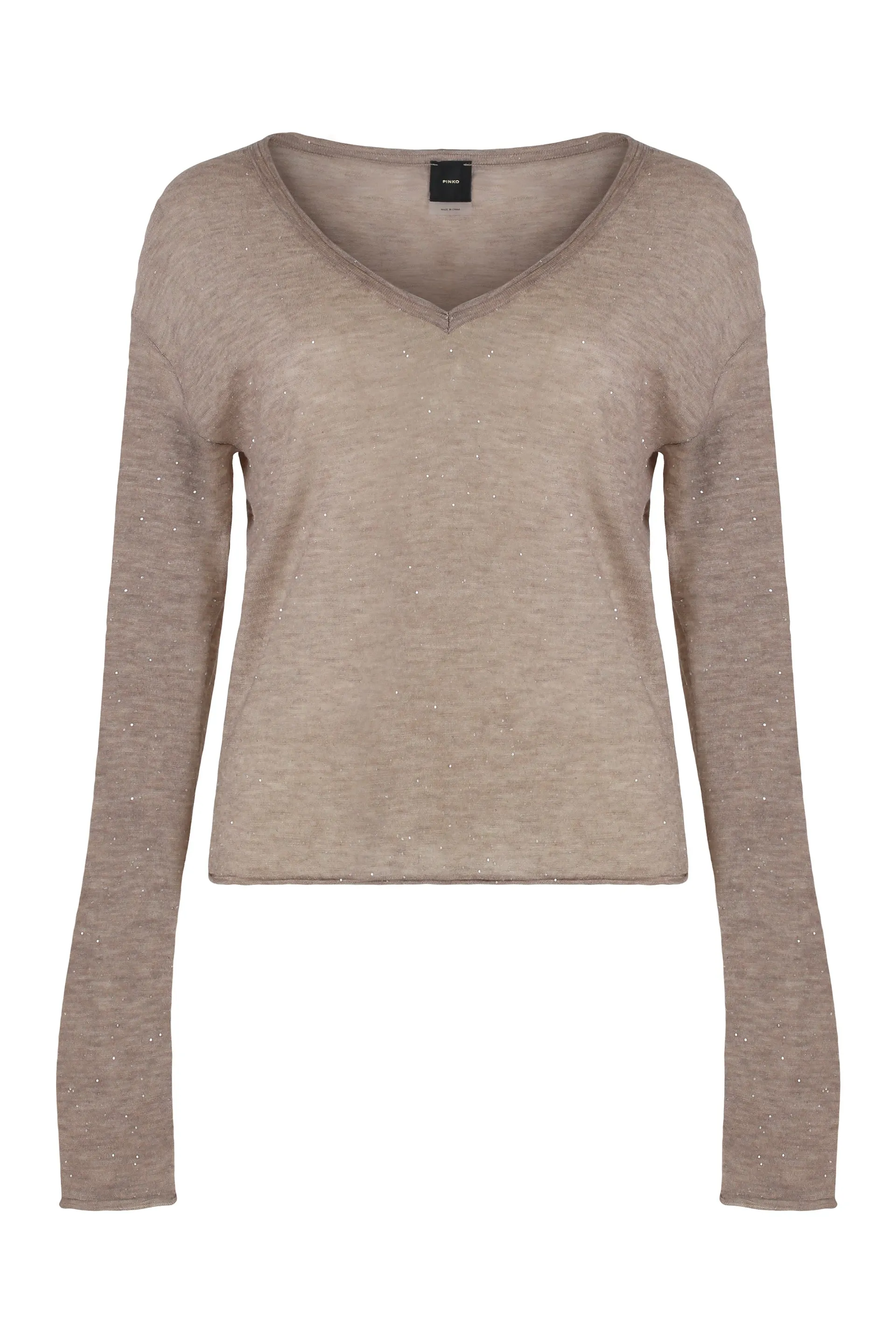 SALOMONE LONG SLEEVE SEQUIN TOP sold by Lord & Taylor