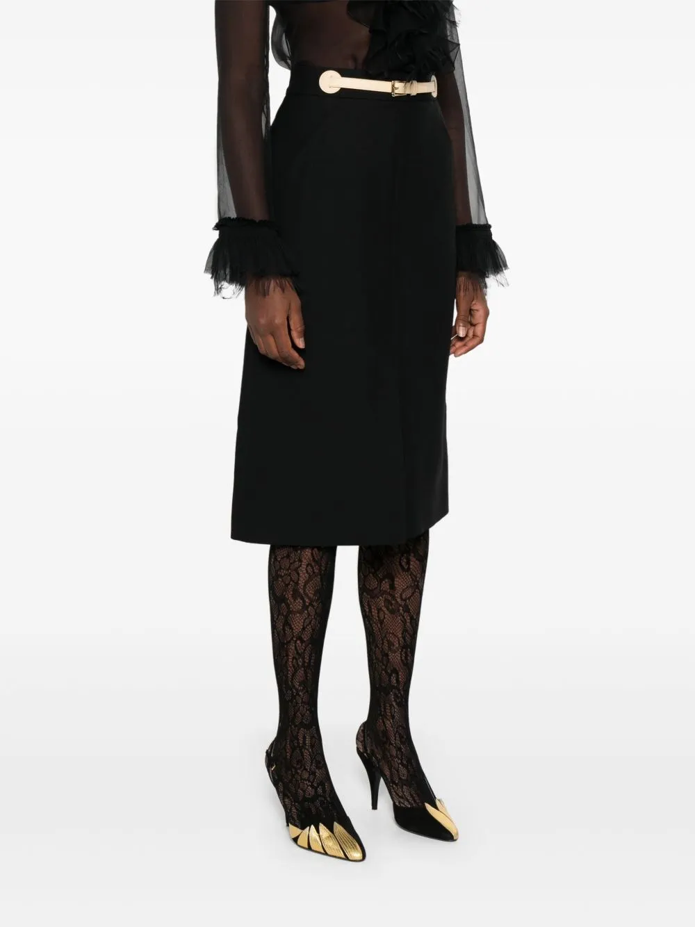 MIDI SKIRT sold by Lord & Taylor product image thumbnail 4