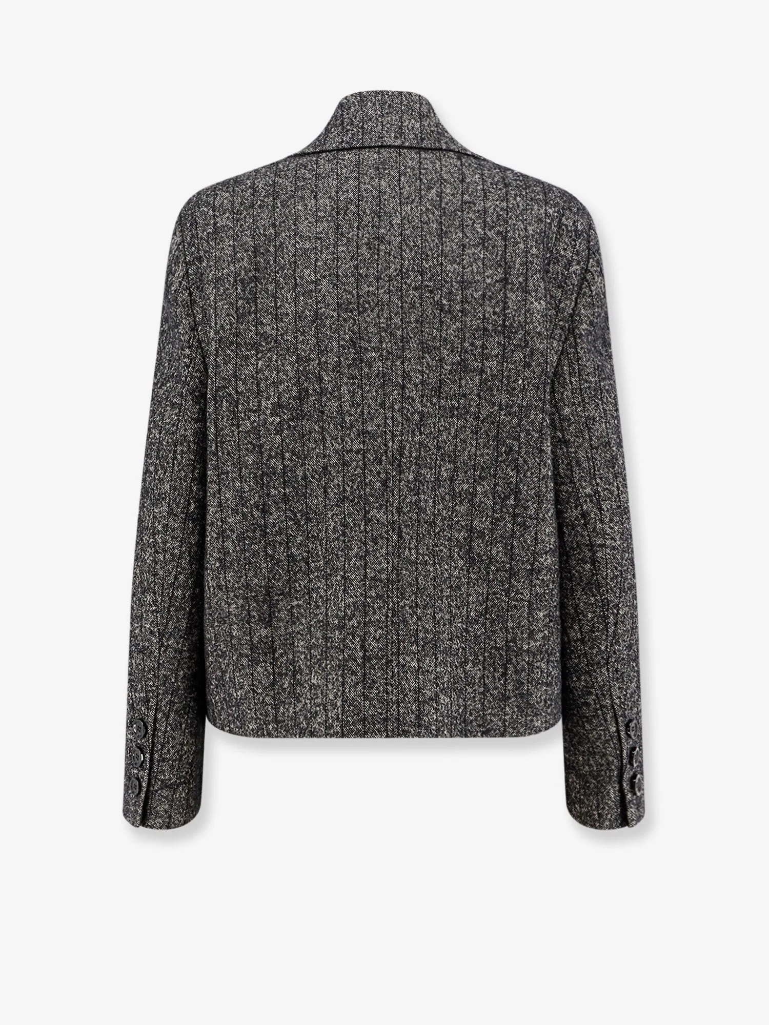 Wool Blend Striped Double-Breasted Blazer sold by Lord & Taylor product image thumbnail 2