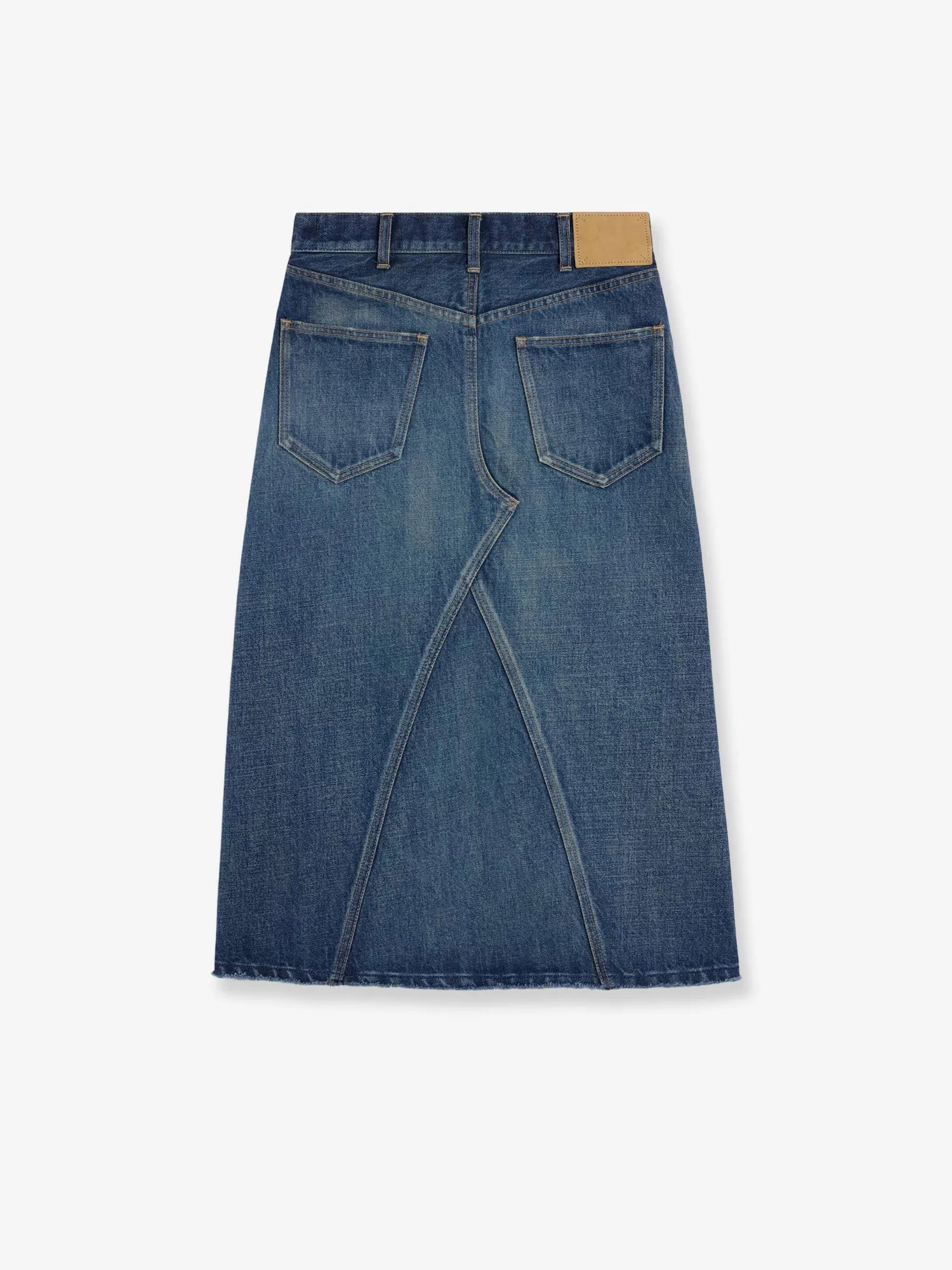 Denim Midi Skirt sold by Lord & Taylor product image thumbnail 2