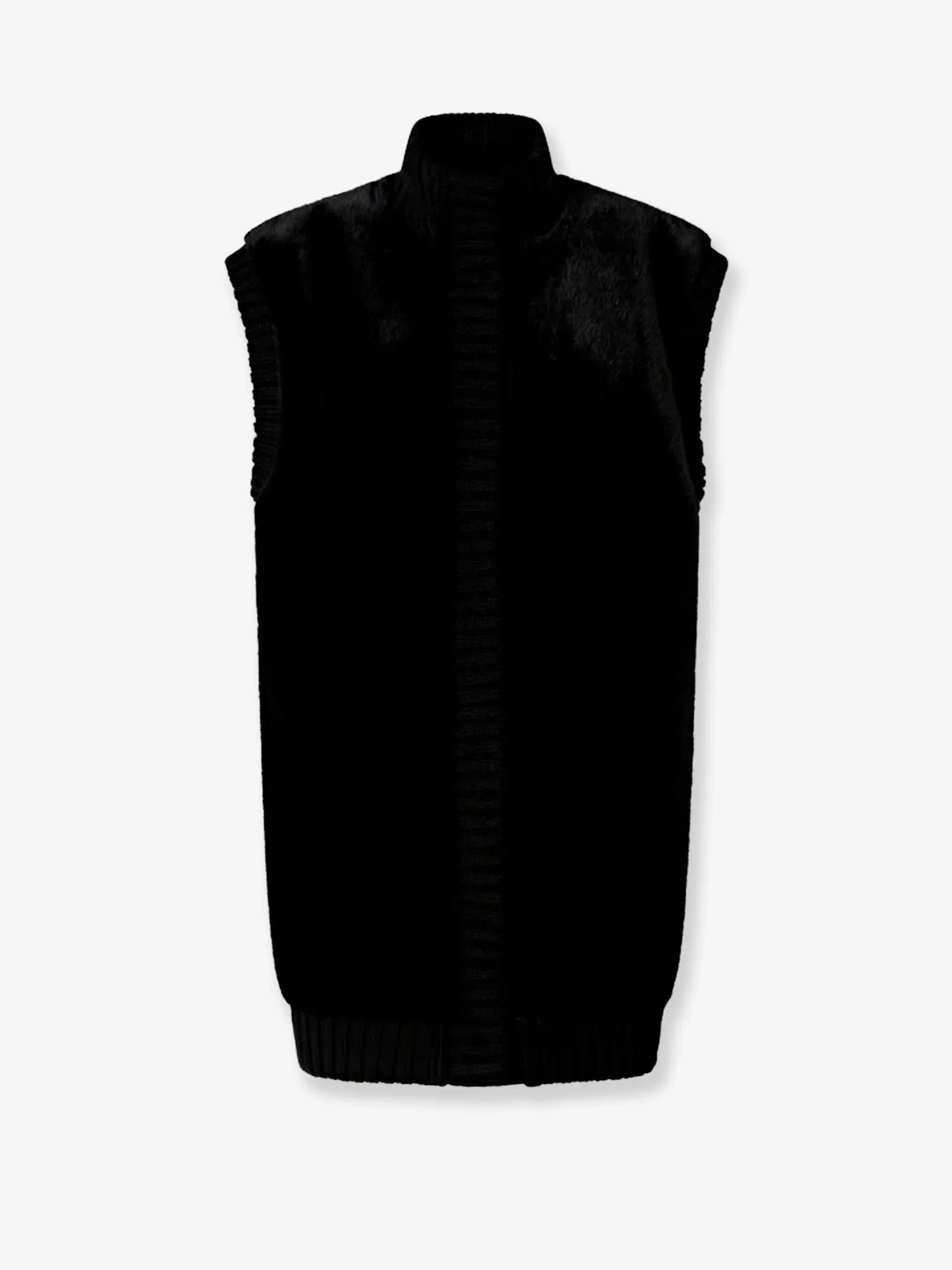 Genovese Long Faux Fur Vest sold by Lord & Taylor