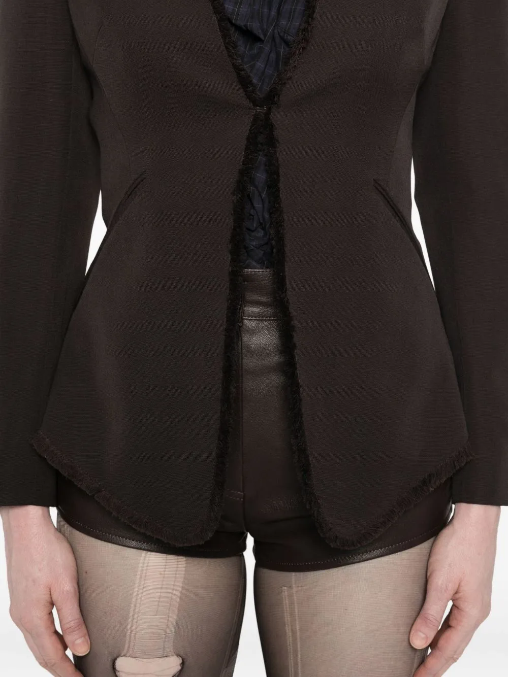 Alexander McQueen Jackets Brown sold by Lord & Taylor product image thumbnail 4