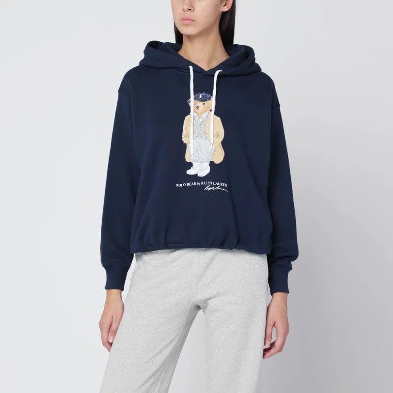 Polo Ralph Lauren Navy blue Polo Bear hoodie sold by Lord & Taylor