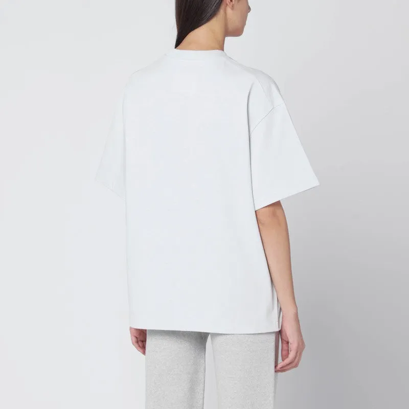 Jil Sander Light grey oversized T-shirt with logo print sold by Lord & Taylor product image thumbnail 2