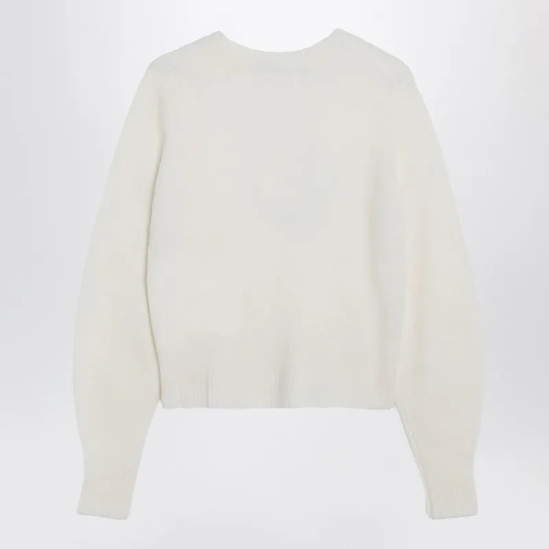 Max Mara Ivory sweater in stretch cashmere knit sold by Lord & Taylor product image thumbnail 2