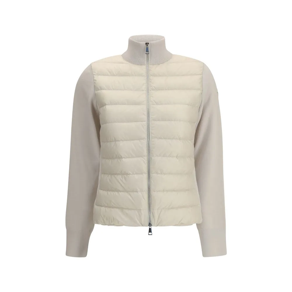 Padded Jacket with wool sleeves sold by Lord & Taylor