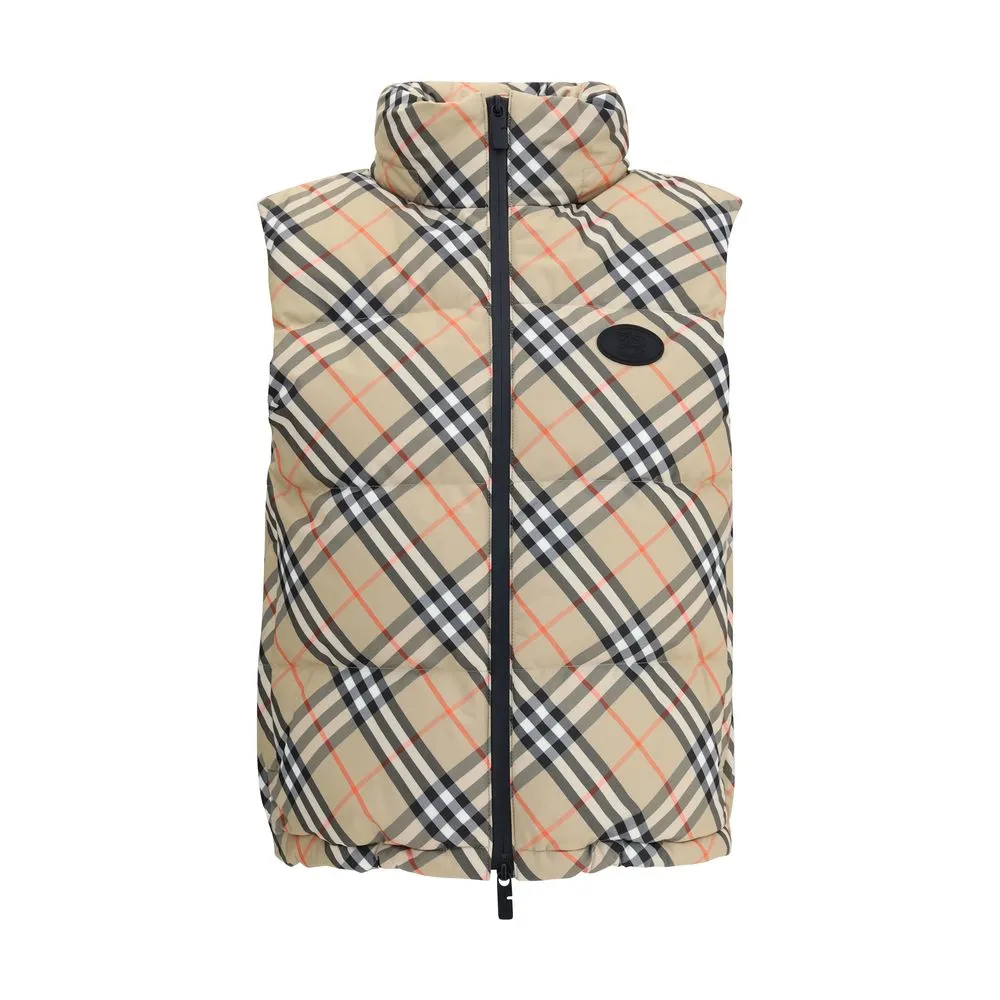 Check vest Down Jacket sold by Lord & Taylor