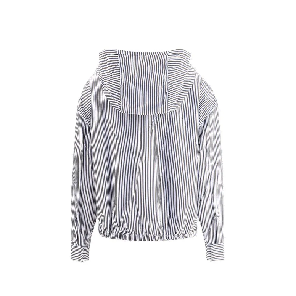 Striped hooded Jacket sold by Lord & Taylor product image thumbnail 2
