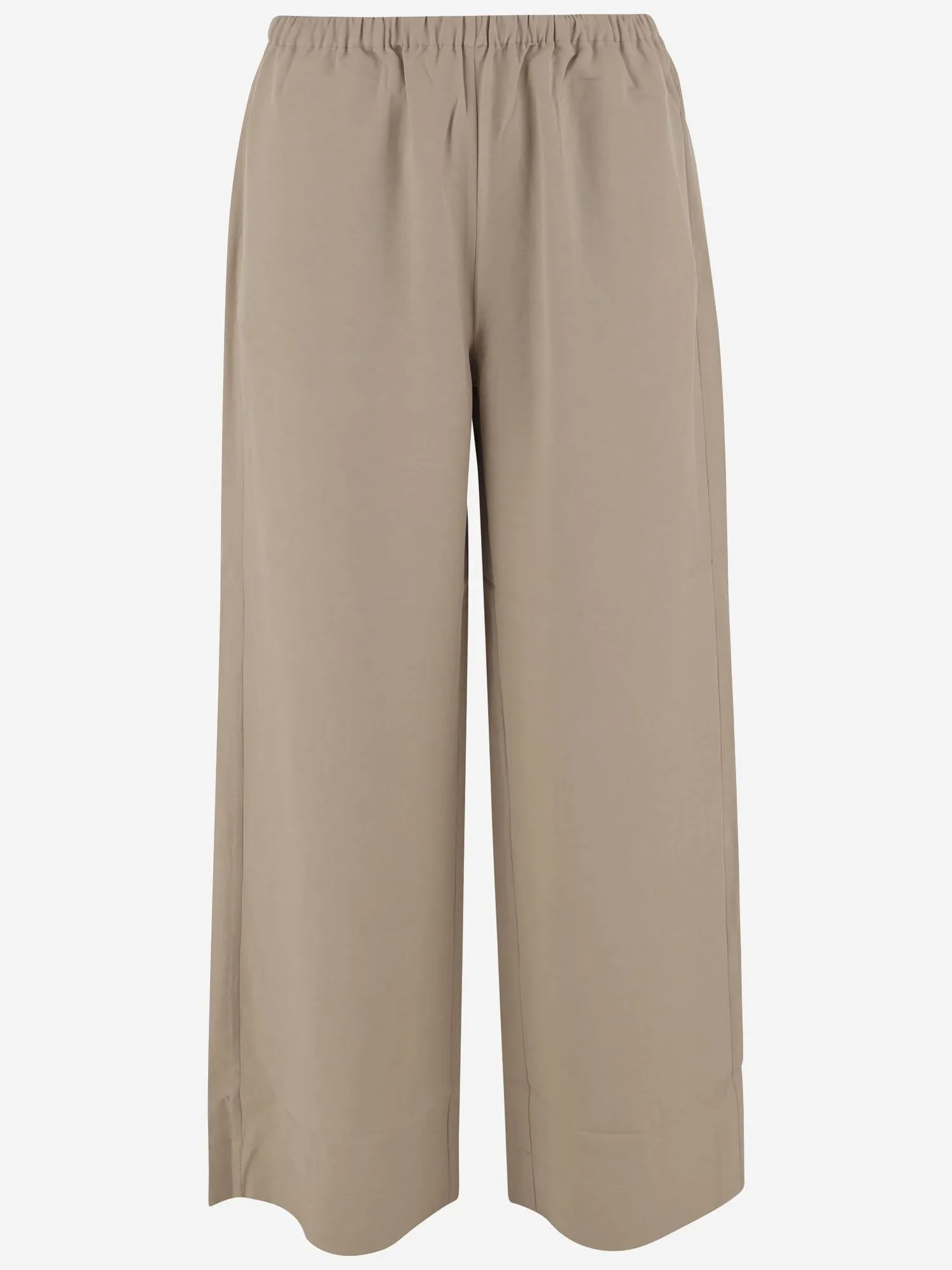Wide Leg Trousers in Beige sold by Lord & Taylor