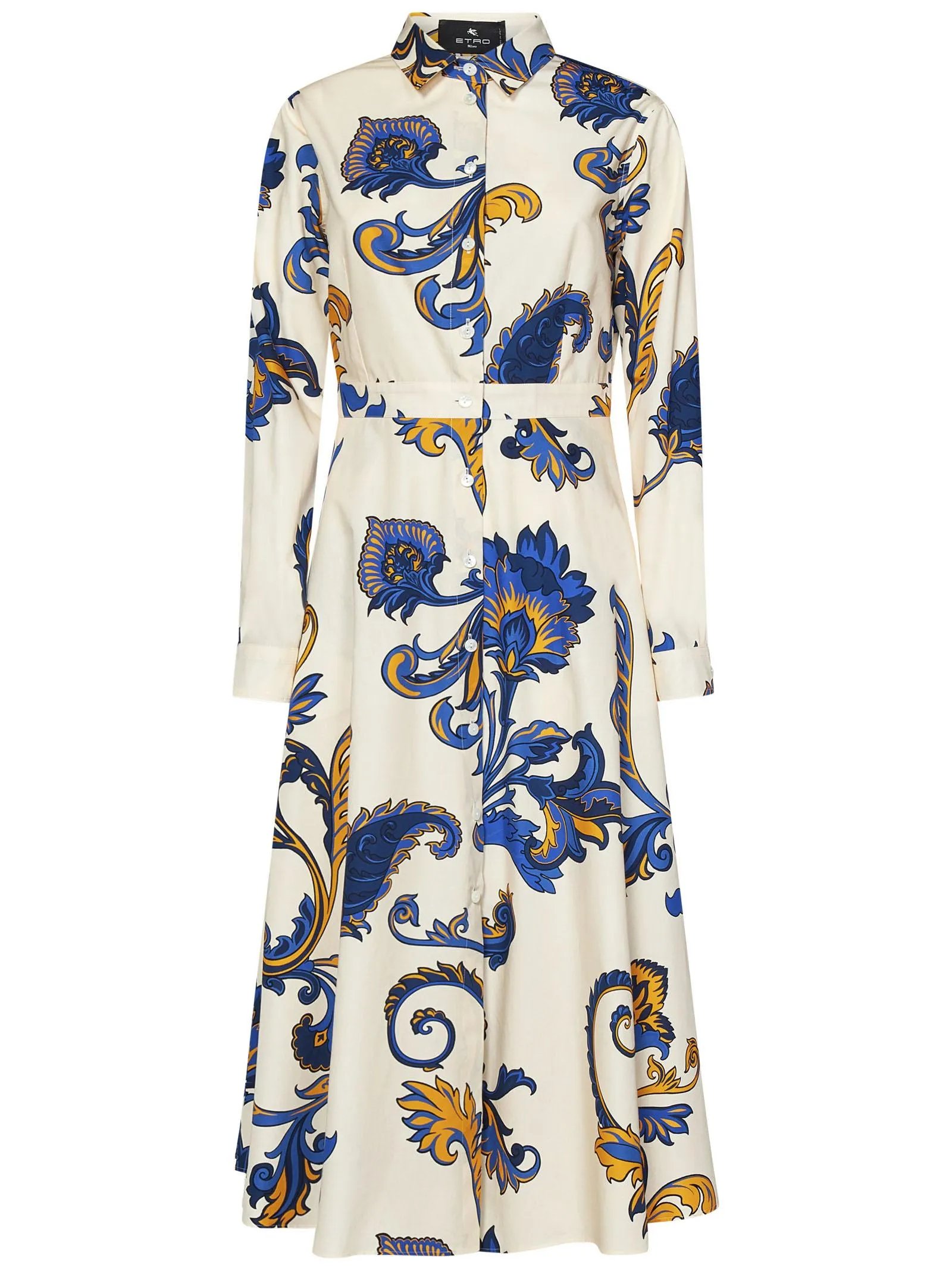 Etro Midi Dress in White sold by Lord & Taylor product image thumbnail 2