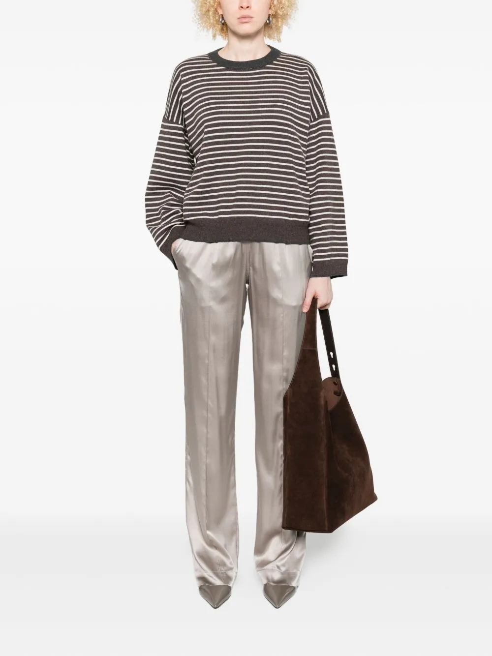 Brunello Cucinelli Sweaters Brown sold by Lord & Taylor product image thumbnail 5