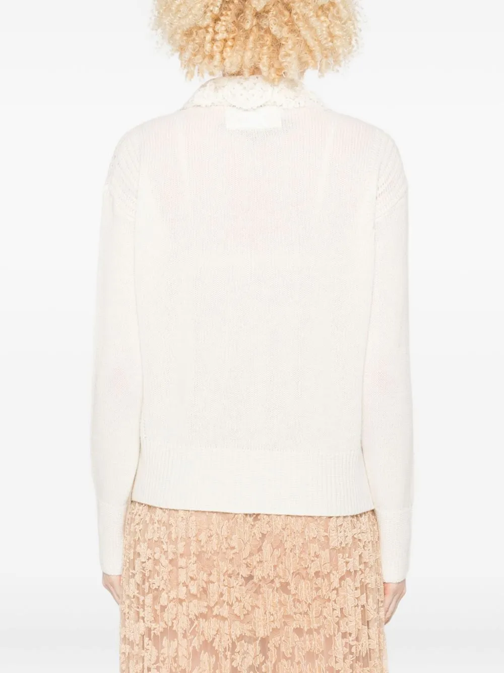 Ermanno Scervino Sweaters White sold by Lord & Taylor product image thumbnail 5