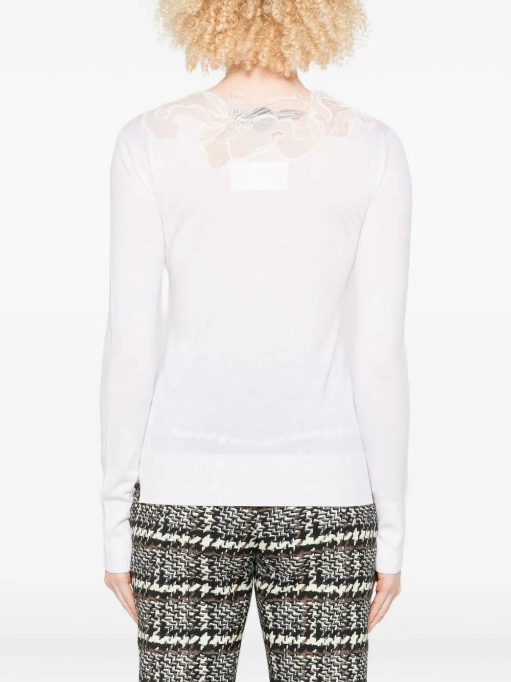 Ermanno Scervino Sweaters White sold by Lord & Taylor product image thumbnail 3