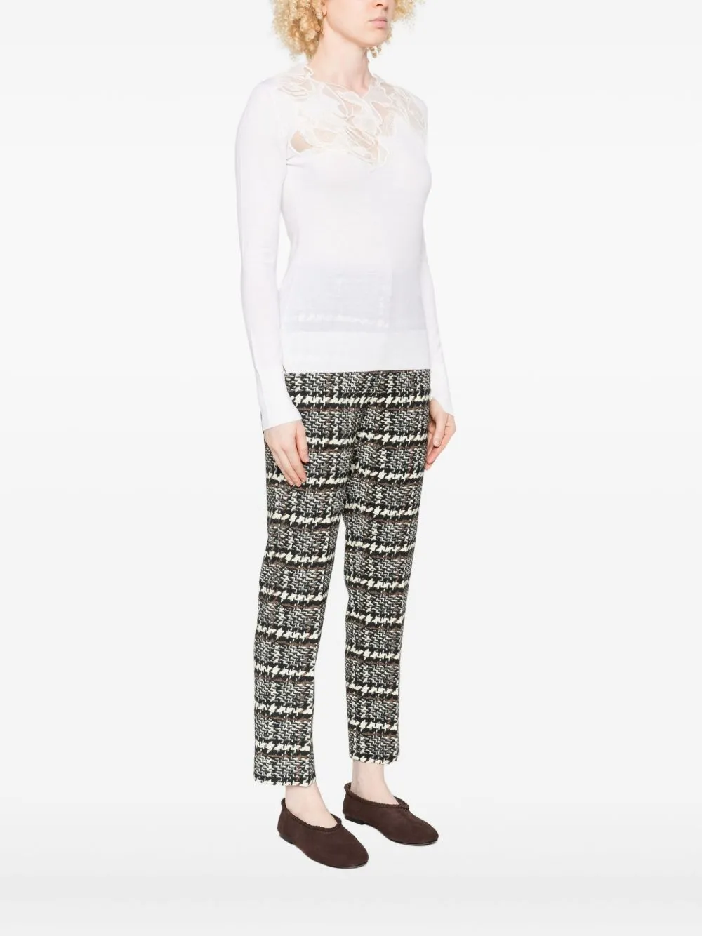 Ermanno Scervino Sweaters White sold by Lord & Taylor product image thumbnail 4