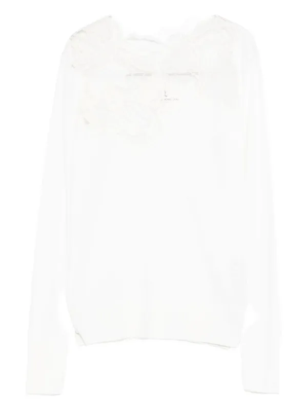 Ermanno Scervino Sweaters White sold by Lord & Taylor
