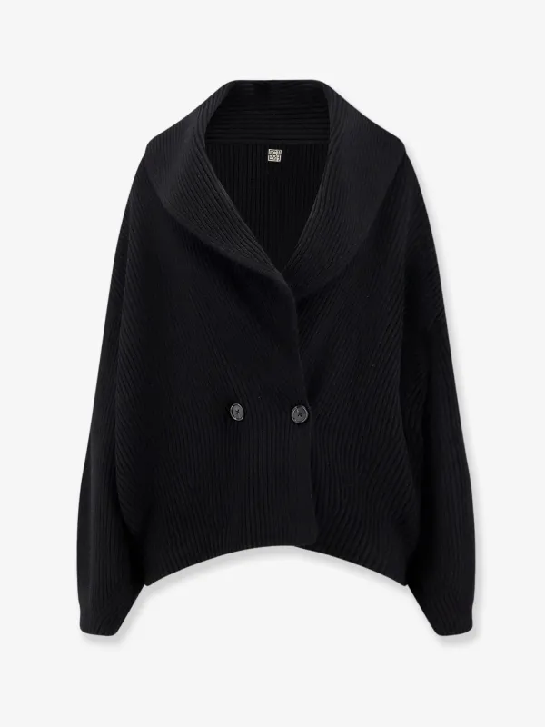 Shawl-Lapel Wool Cardigan sold by Lord & Taylor