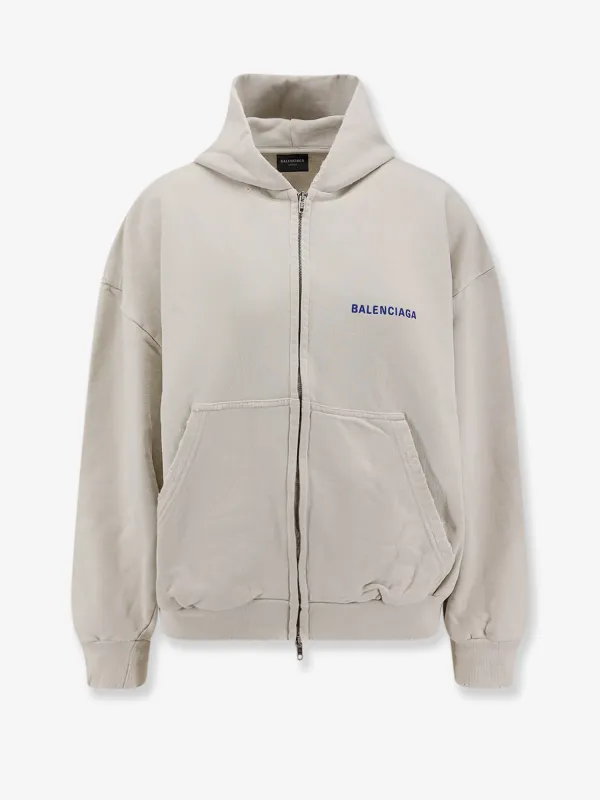 Hooded Cotton Sweatshirt made by Balenciaga
